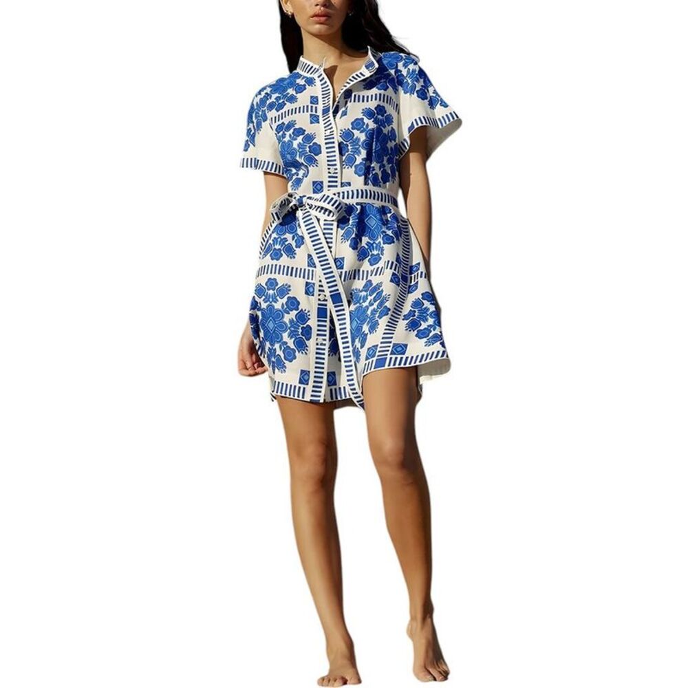 Camila Blanco Womens  Mini Dress